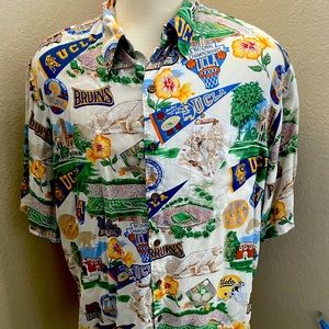 Reyn spooner UCLA Hawaiian shirt Men’s size XXL
